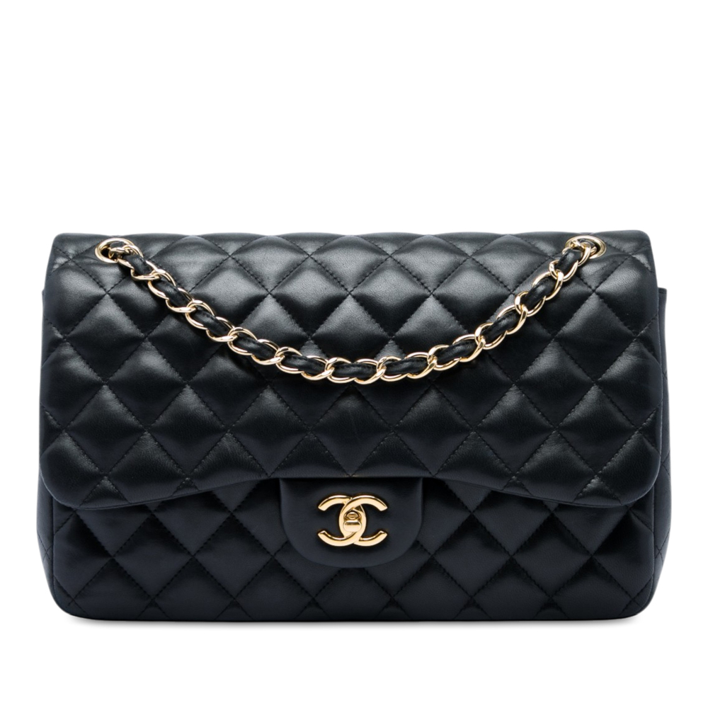 Pre-Loved Chanel Jumbo Classic Lambskin Double Flap